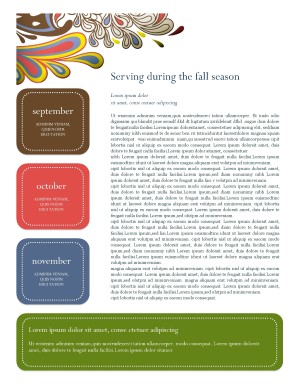 Retro Church Newsletter Template