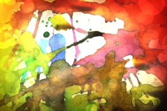 Colorful Paint Church Worship Video Loop