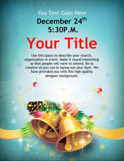 Christmas Bells Flyer Template