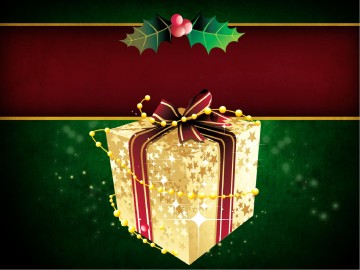 Christmas Gift PowerPoint Template