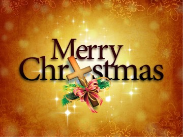 Christ in Christmas PowerPoint Template