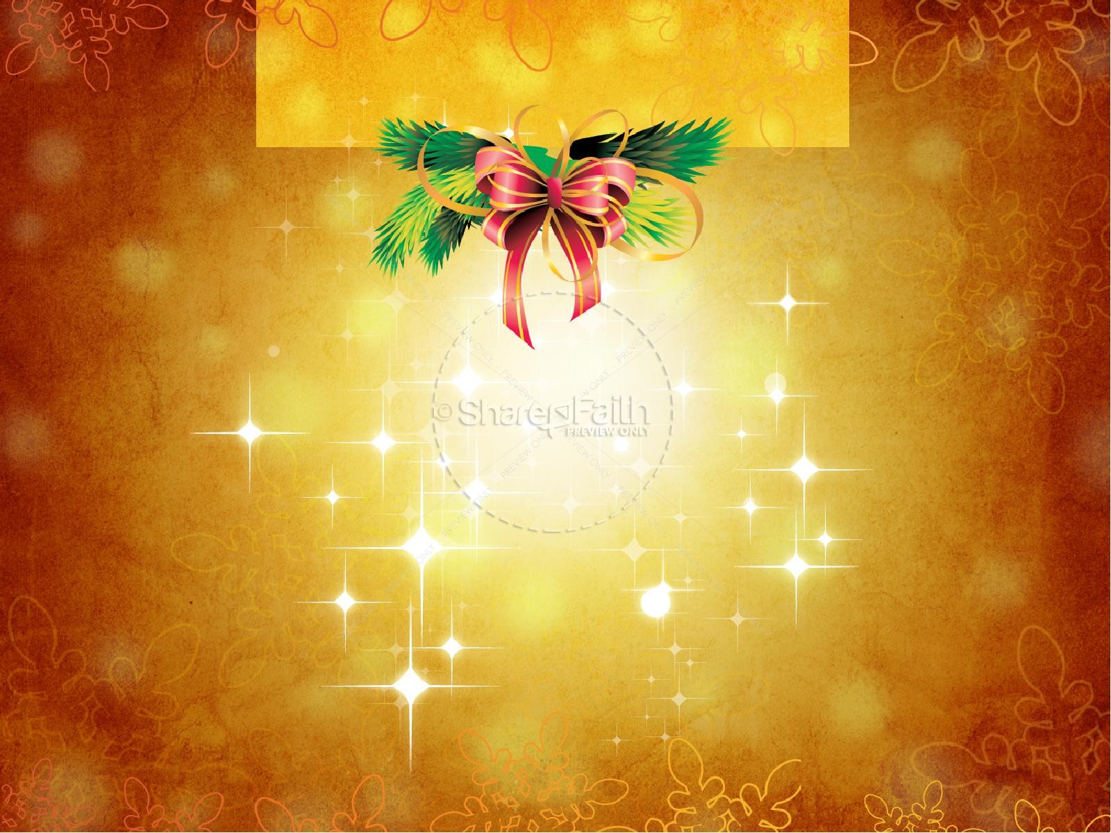 Christ In Christmas Powerpoint Template Christmas Powerpoints 