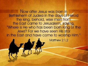 Three Kings Christmas PowerPoint