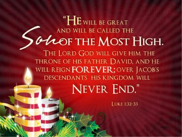 Christmas Candles PowerPoint Template
