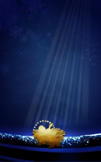 Christmas Manger Bulletin Cover