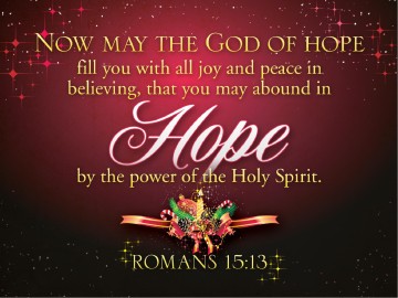 Christmas Hope PowerPoint