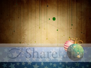 Xmas Ornaments Background