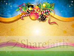 Christmas Song Background Worship Slide
