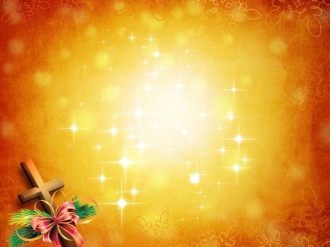 Christmas Cross Worship Background
