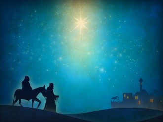 Nativity Scene Worship Background