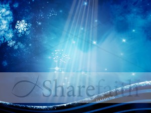 Snow Worship Background