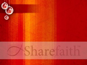 Christmas Decorations Worship Background