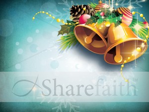 Christmas Bells Worship Background