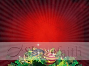 Christmas Lights Worship Background