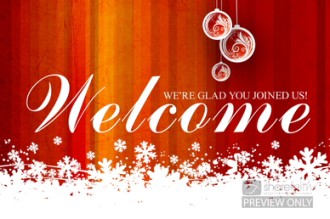 Christmas Video Welcome Loop