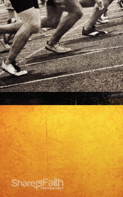 Run the Race Bulletin Cover