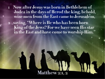 Epiphany PowerPoint Sermon