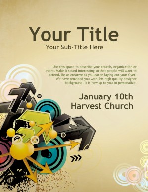 Direction Church Flyer Templates