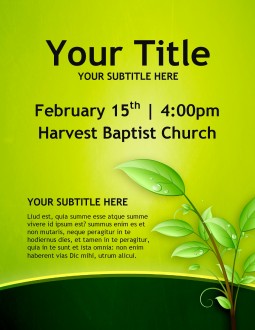 Christian Growth Church Flyers