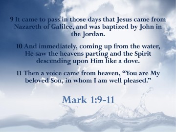 Baptism of the Lord Jesus PowerPoint Slideshow