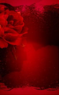 Valentines Flower Church Bulletin Cover