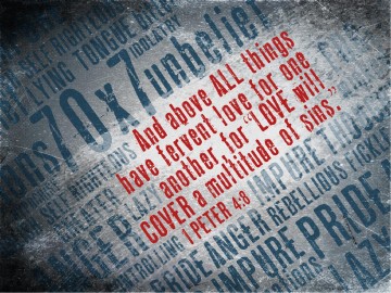 Love Covers A Multitude Of Sin PowerPoint Sermon