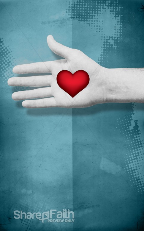 Valentines Day Church Bulletin Cover | Love Bulletin Covers