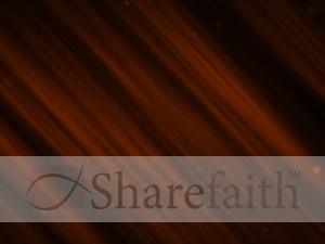 Orange Rays Worship Background