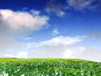 Outdoor Scenery Worship Background