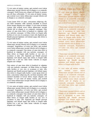 Lent Church Newsletter Template