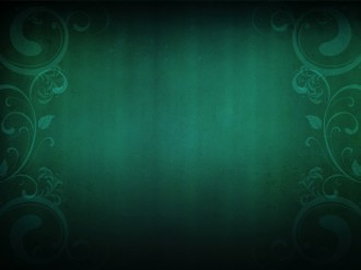 Green Curly PowerPoint Backgrounds
