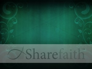 Green Curly PowerPoint Backgrounds