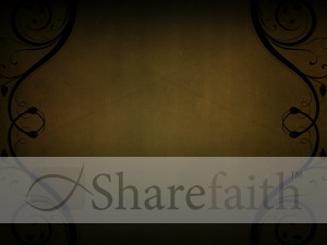Swirls Brown Worship Slide