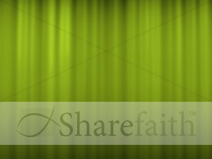 Green Striped Worship Slides