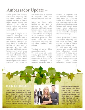 Abide In Me Church Newsletter
