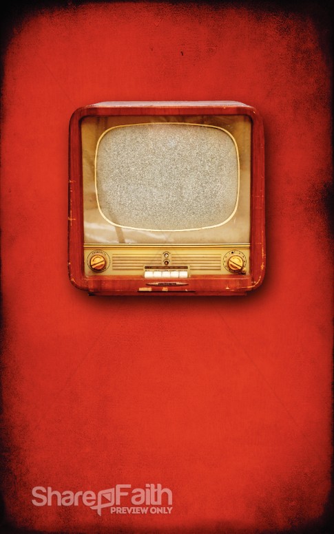TV Bulletin Cover Template