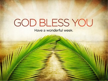 Palm Sunday Bible Sermon PowerPoint