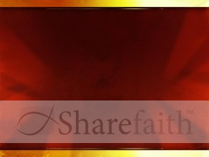 Red Abstract Worship Background