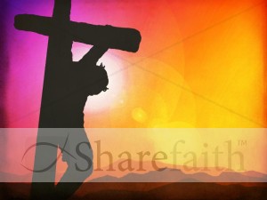 Jesus on the Cross Worship Background