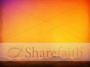 Sunset Worship Slide