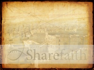 Jerusalem Parchment Worship Background