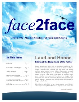 Creation Church Newsletter