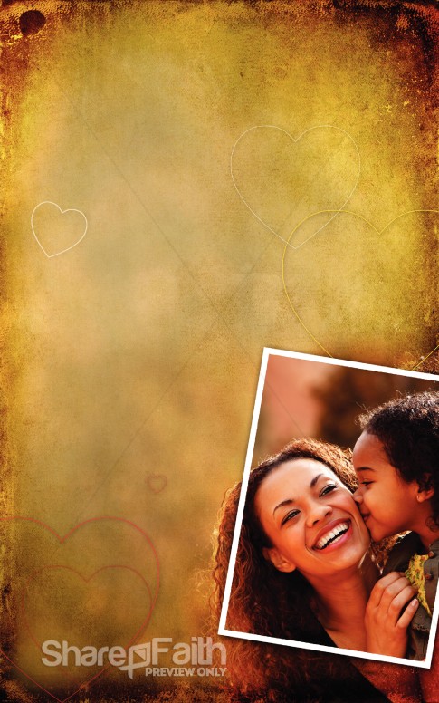 Mother's Day Joy Bulletin Cover