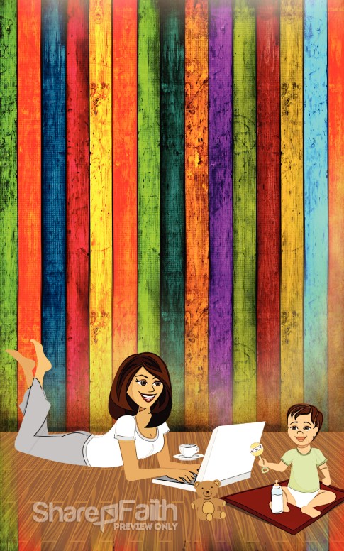 Mom and Child Bulletin Cover