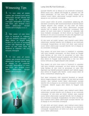 Light Unto My Feet Church Newsletter