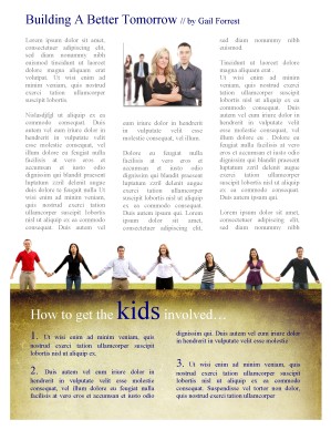 Church Newsletter Templates on Church Unity Newsletter Template Newsletter Templates