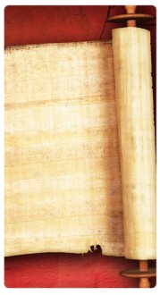 Bible Scroll Banner Widget