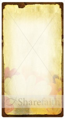 Floral Banner Widget