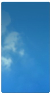 Blue Sky Banner Widget