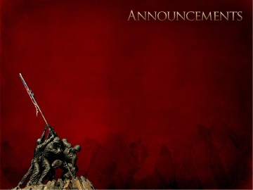 Memory of the Fallen Church PowerPoint